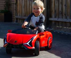 Lenoxx Electric Super Car Ride-On - Red/Black