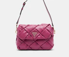 GUESS Zaina Flap Shoulder Bag - Boysenberry