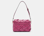 GUESS Zaina Flap Shoulder Bag - Boysenberry