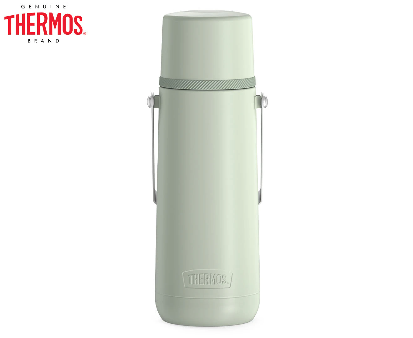 Thermos 1.2L Guardian Vacuum Insulated Stainless Steel Flask - Matcha Green