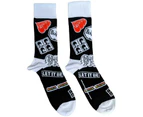 The Beatles Unisex Adult Icons Socks (Black) - RO7441