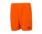 Umbro Childrens/Kids Club II Shorts (Shocking Orange) - UO1766