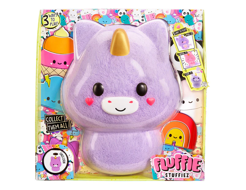 Fluffie Stuffiez Series 1 Unicorn Large Plush Toy