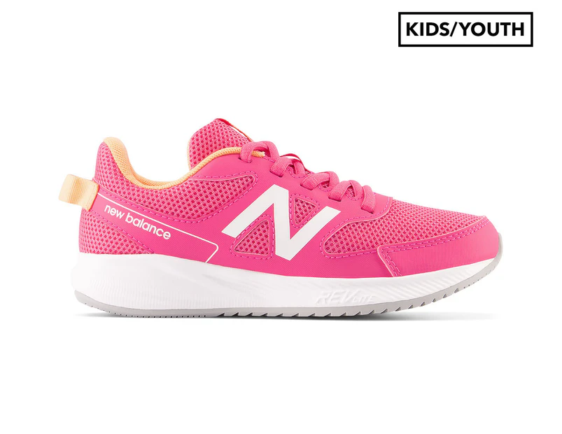 New Balance Kids'/Youth 570v3 Running Shoes - Hi Pink