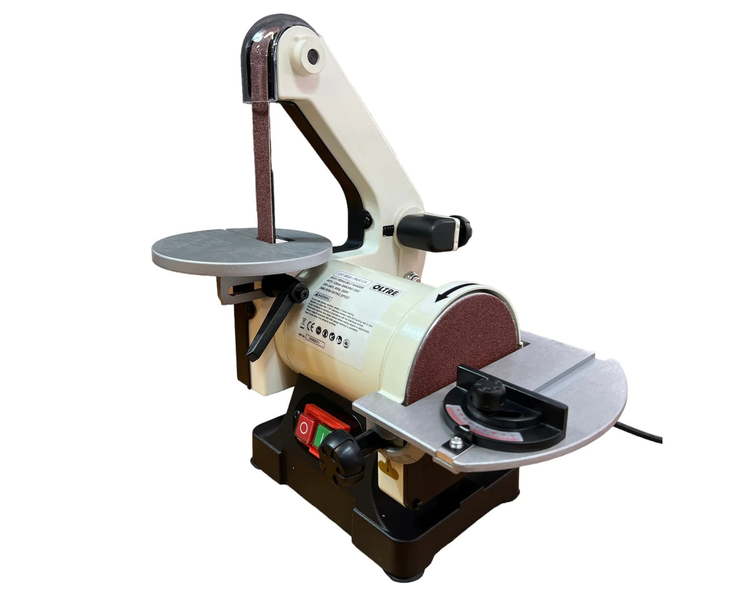 Oltre Benchtop Mini Disk Belt Sander 25mm X 762mm 1 X 30 Au