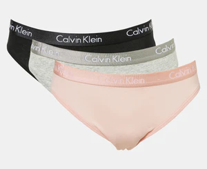 Calvin Klein Underwear 3 Pack Low Rise Trunks - Black & Pink/Grape/Purple