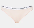 Calvin Klein Women's Carousel Bikini Briefs 5-Pack - Black/Cedar/Nymph's Thigh/Charcoal Heather/Sketchbook