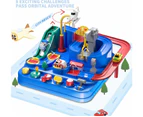 Kids Toys for 3 4 5 6 7 8 Year Old Boys Girls Race Track Car Adventure Toys for Boys Age 3, City Rescue Car Toys for Toddlers 2-4 Years