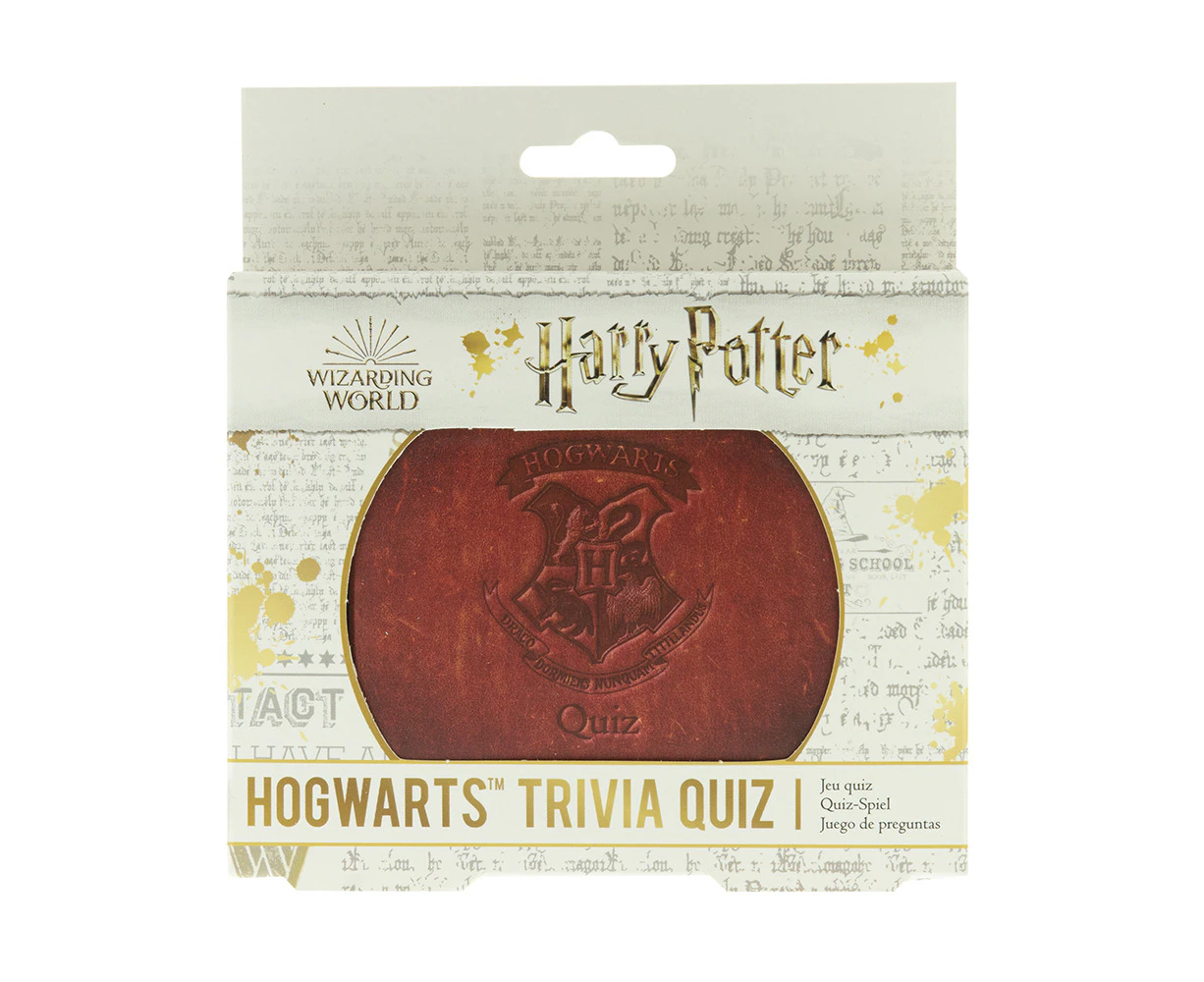 Paladone 15cm Harry Potter Hogwarts Trivia Quiz Kids/Children Fun Card Game