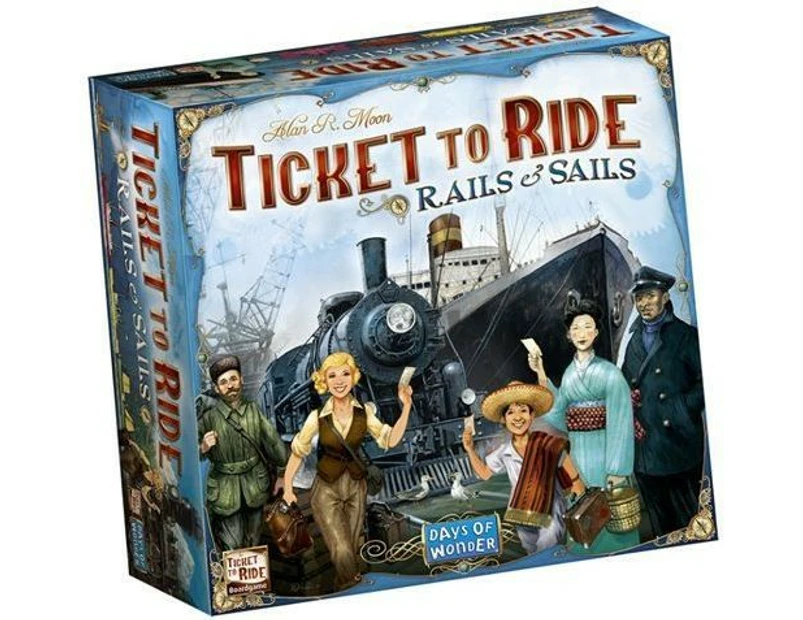 Ticket To Ride: Rails and Sails Board Game