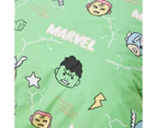 Marvel Squad Quilt Cover Set - Green
