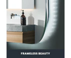 Simplus 50x95cm Smart Bathroom Mirror Vanity LED Light Wall Mirrors Anti-Fog Makeup Mirror
