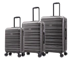 Atlas Orbit 3-Piece Hardcase Luggage/Suitcase Set - Dark Grey