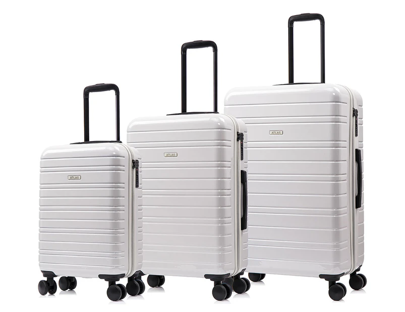 Atlas Orbit 3-Piece Hardcase Luggage/Suitcase Set - Sand