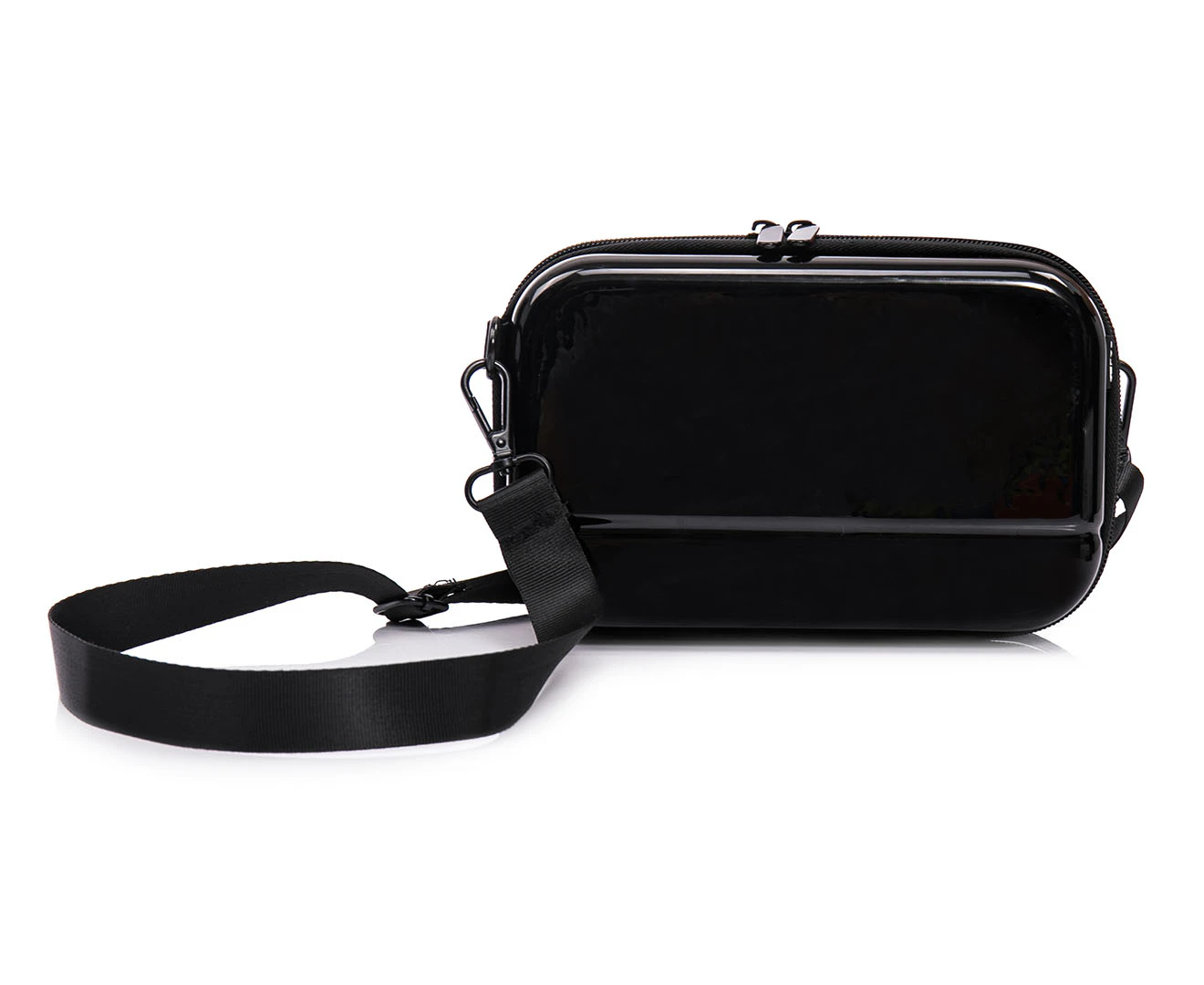 Atlas Mini Crossbody Case - Black