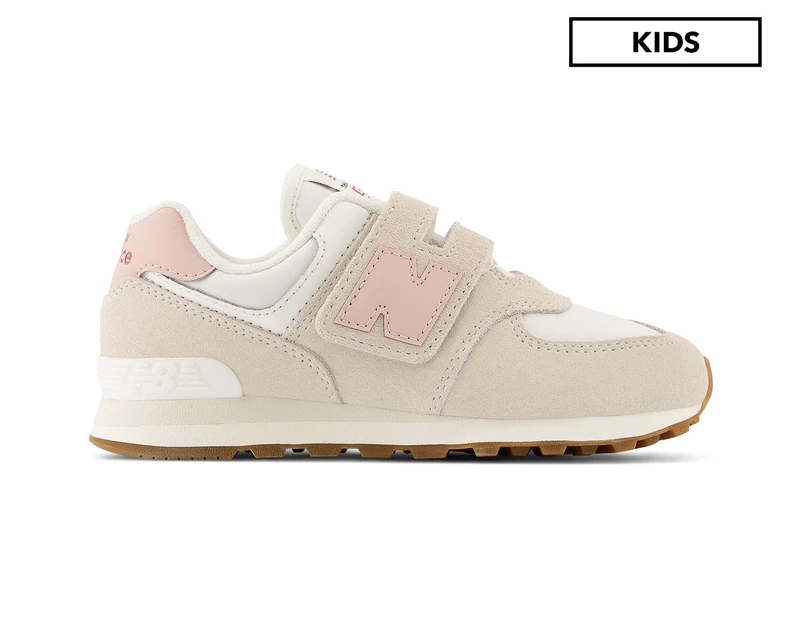 New Balance Kids' 574 Running Shoes - Beige/Multi