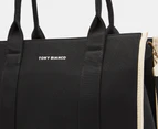 Tony Bianco Lana Oversized Tote Bag - Black/Beige