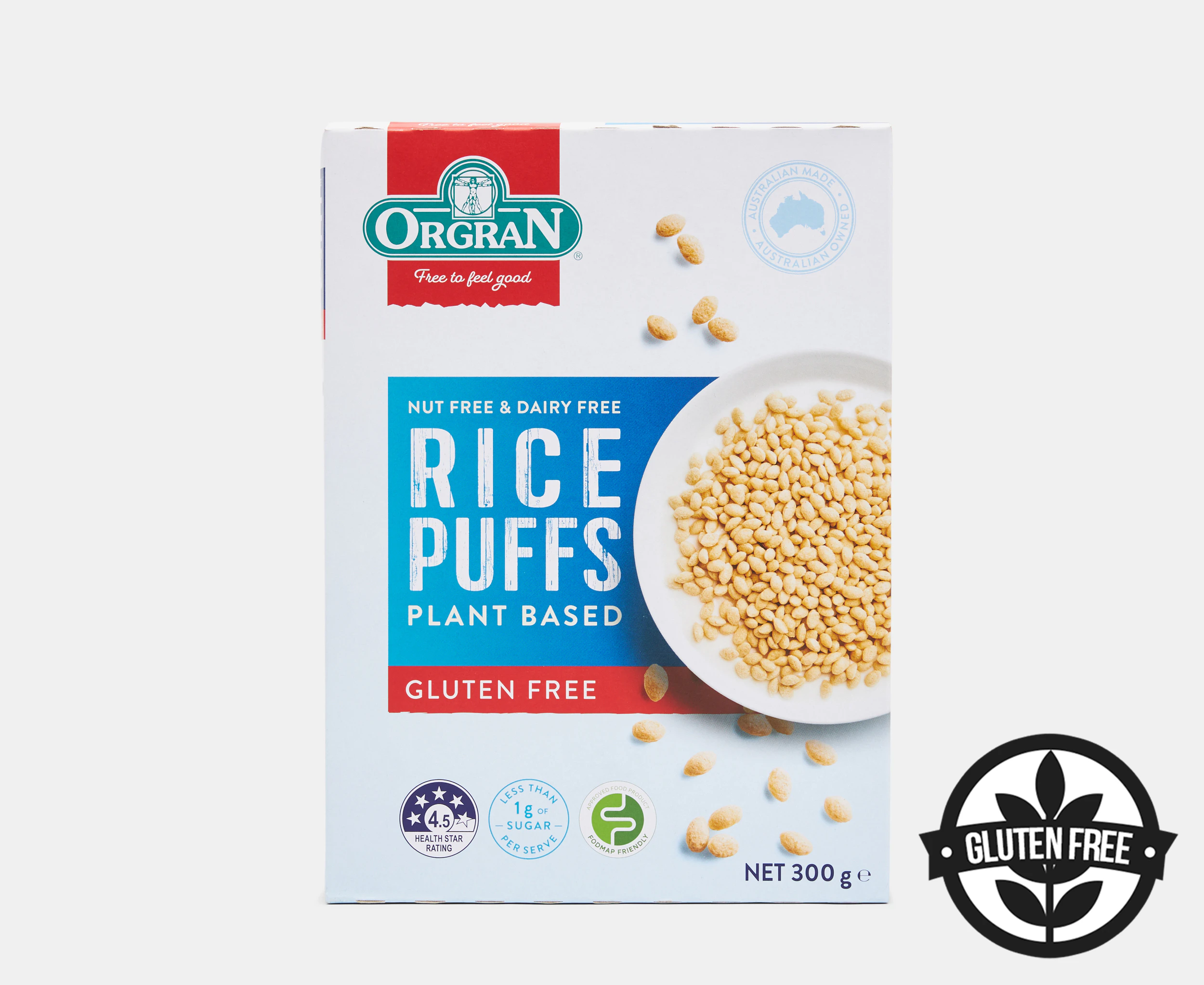 Orgran Rice Puffs 300g