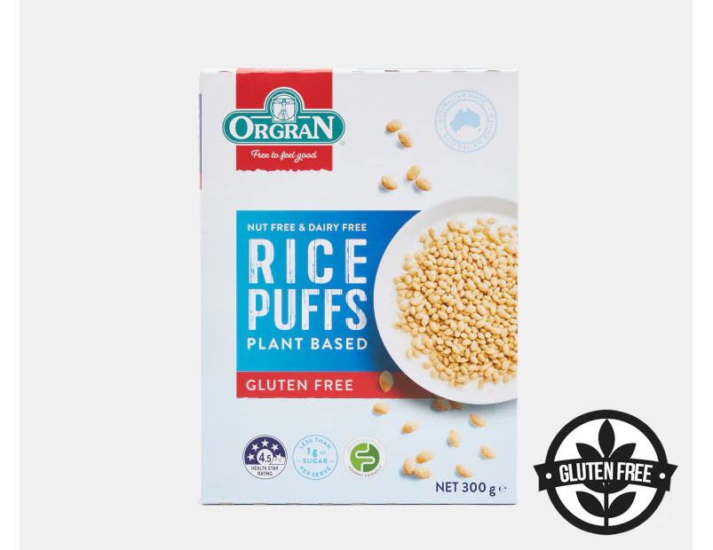 Orgran Rice Puffs 300g