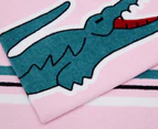 Lacoste Murphy Beach Towel - Pink