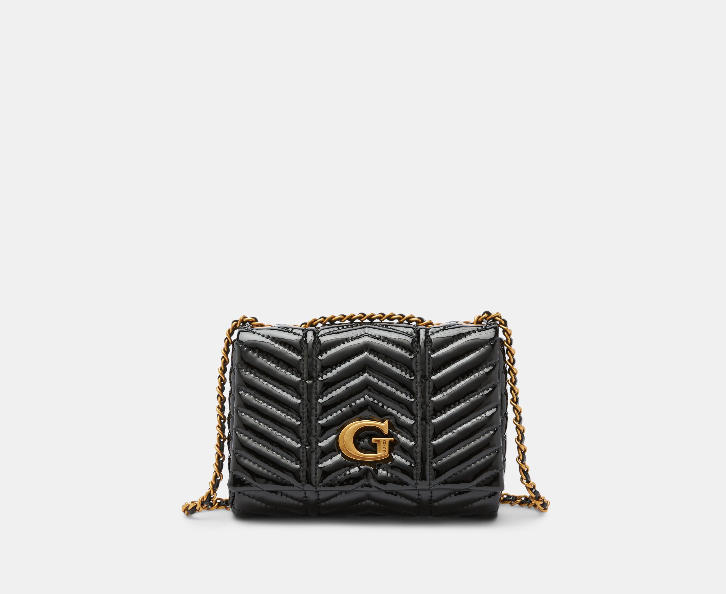 GUESS Lovide Convertible Crossbody Flap Bag - Black | M.catch.co.nz