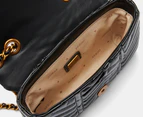 GUESS Lovide Convertible Crossbody Flap Bag - Black