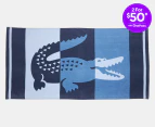 Lacoste Duke Beach Towel - Blue