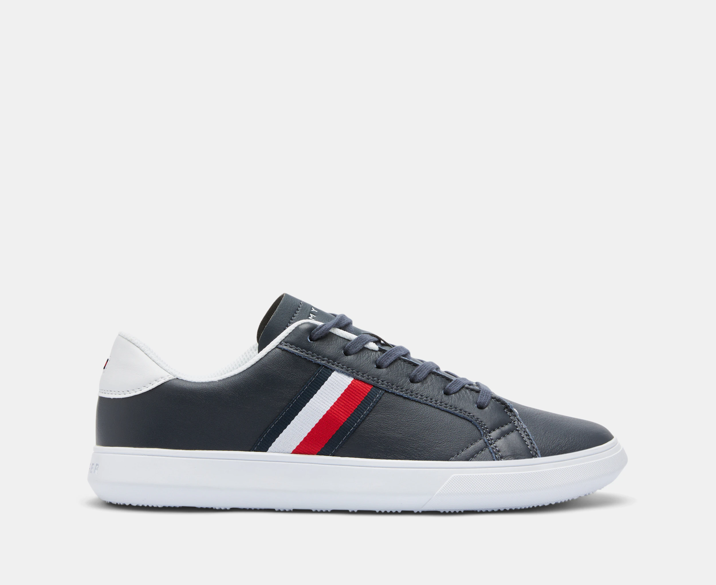 Tommy Hilfiger Men's Essential Leather Cupsole Sneakers - Midnight