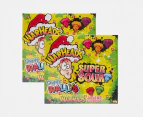 2 x Warheads Chewy Wallys Super Sour Advent Calendar 108g