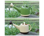 1set, Little Fat Cute Shower Watering Can, Household Watering Can,  Gardening Watering Can, Injection Plastic Thickened Gardening Tool 4L