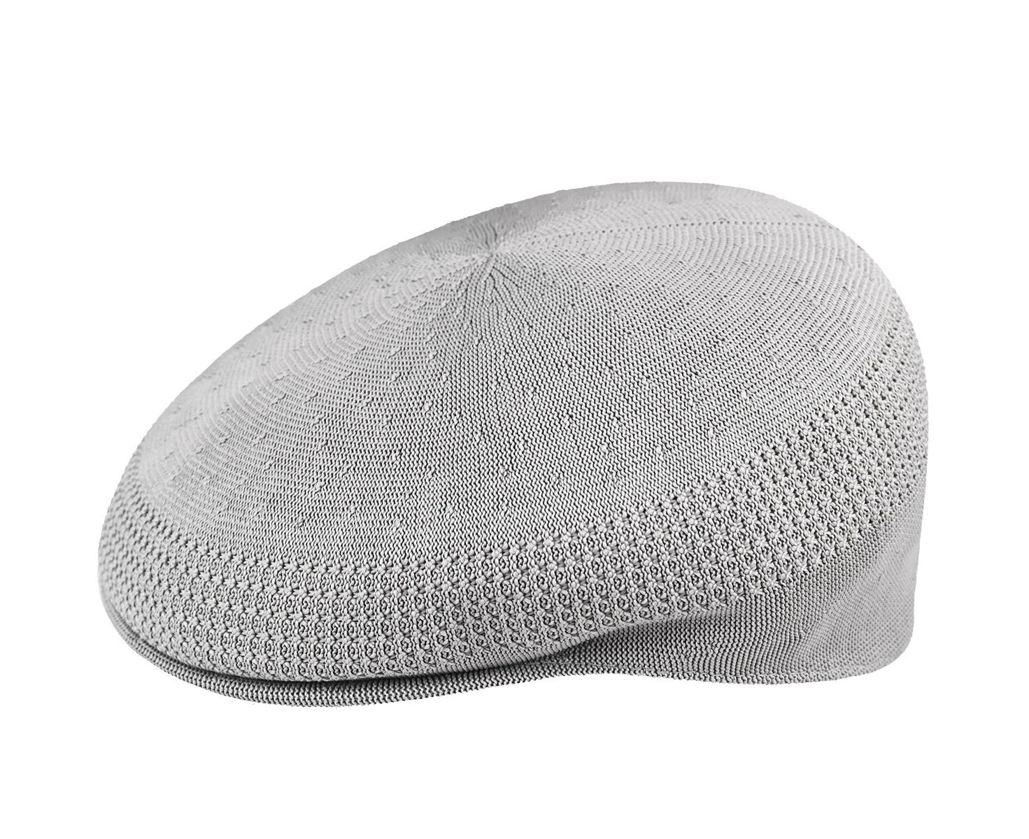 Kangol Tropic 504 Ventair Ivy Cap Summer Flat Driving Hat - Grey