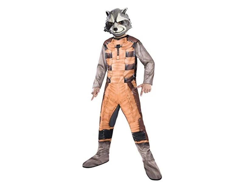 Rubie's Unisex Kid's Guardians of The Galaxy Rocket Raccoon Marvel (S) (Costume), Small - MKTP