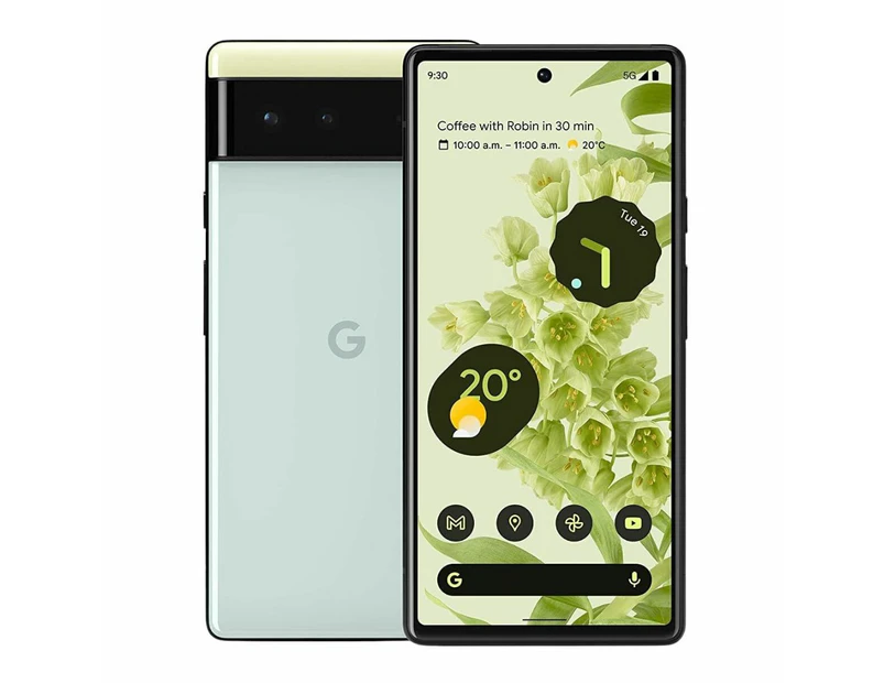 Google Pixel 6 5G (Dual Sim, 128GB/8GB, 6.4'') - Sorta Seafoam