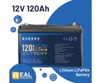 12V 120Ah Lithium Iron Phosphate Battery 100A BMS Premium Prismatic Cells Replace Lead Acid GEL + Beach Sun Shelter