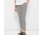 Ankle Length Bengaline Pants - Preview - Brown