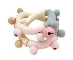 Hess Spielzeug Wooden 17cm Rattle Motor Eight Toy Baby/Infant 0m+ Natural Pink