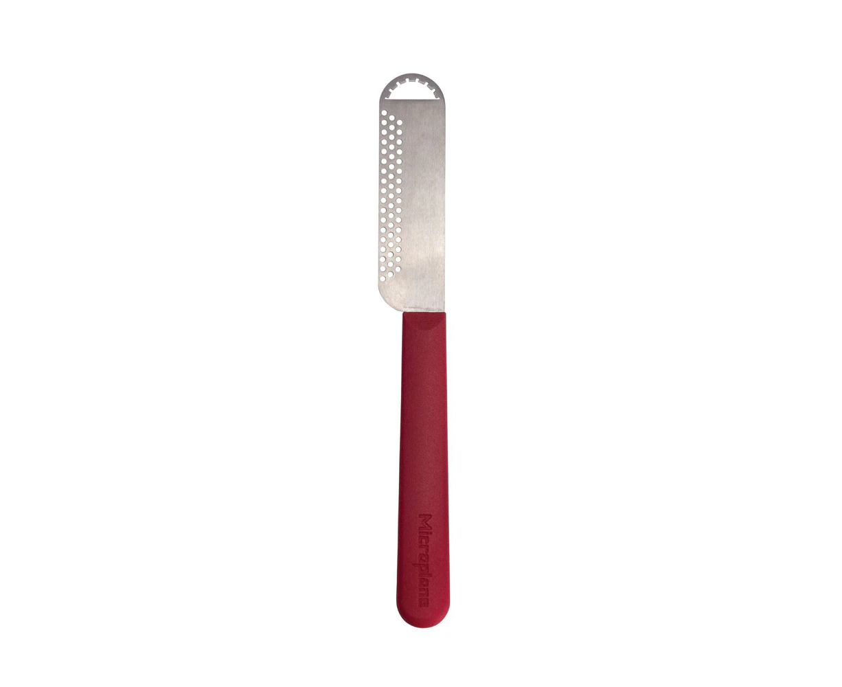 Microplane 19cm Butter Blade Knife Slicer/Scraper Spreader Kitchen Utensil Red