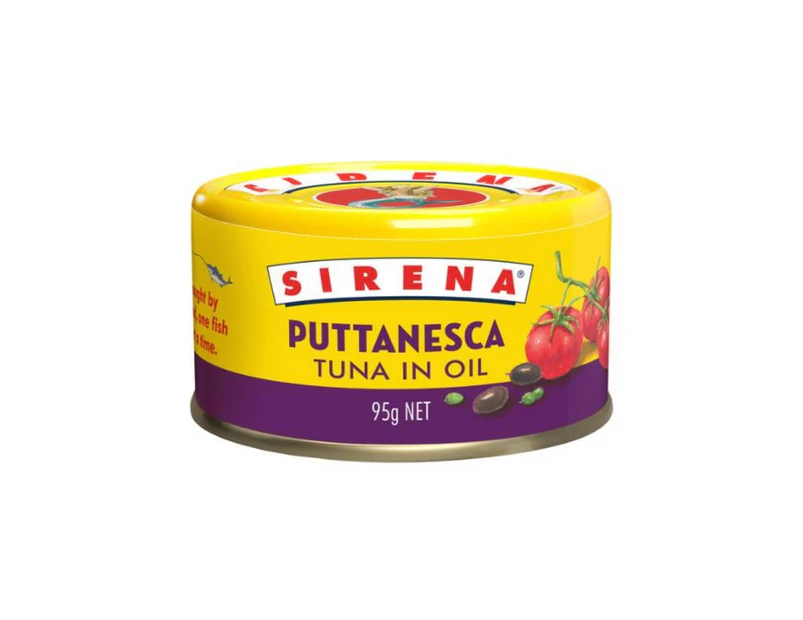 Sirena Tuna Puttanesca 95gm x 12