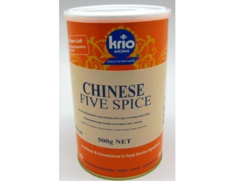 Krio Krush Chinese Five Spice 500 Gr Can