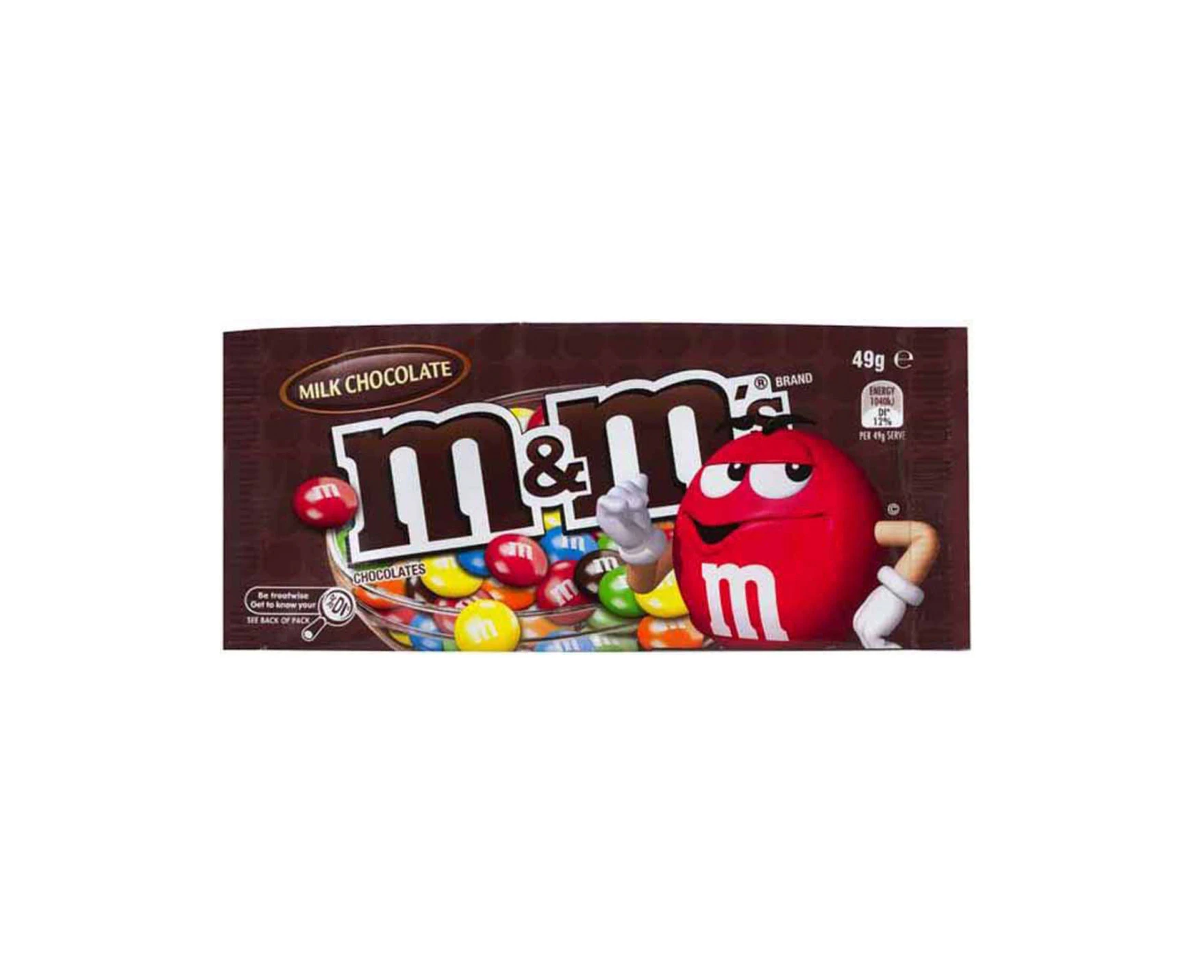 Mars M & M's Milk Chocolate 49g x 12