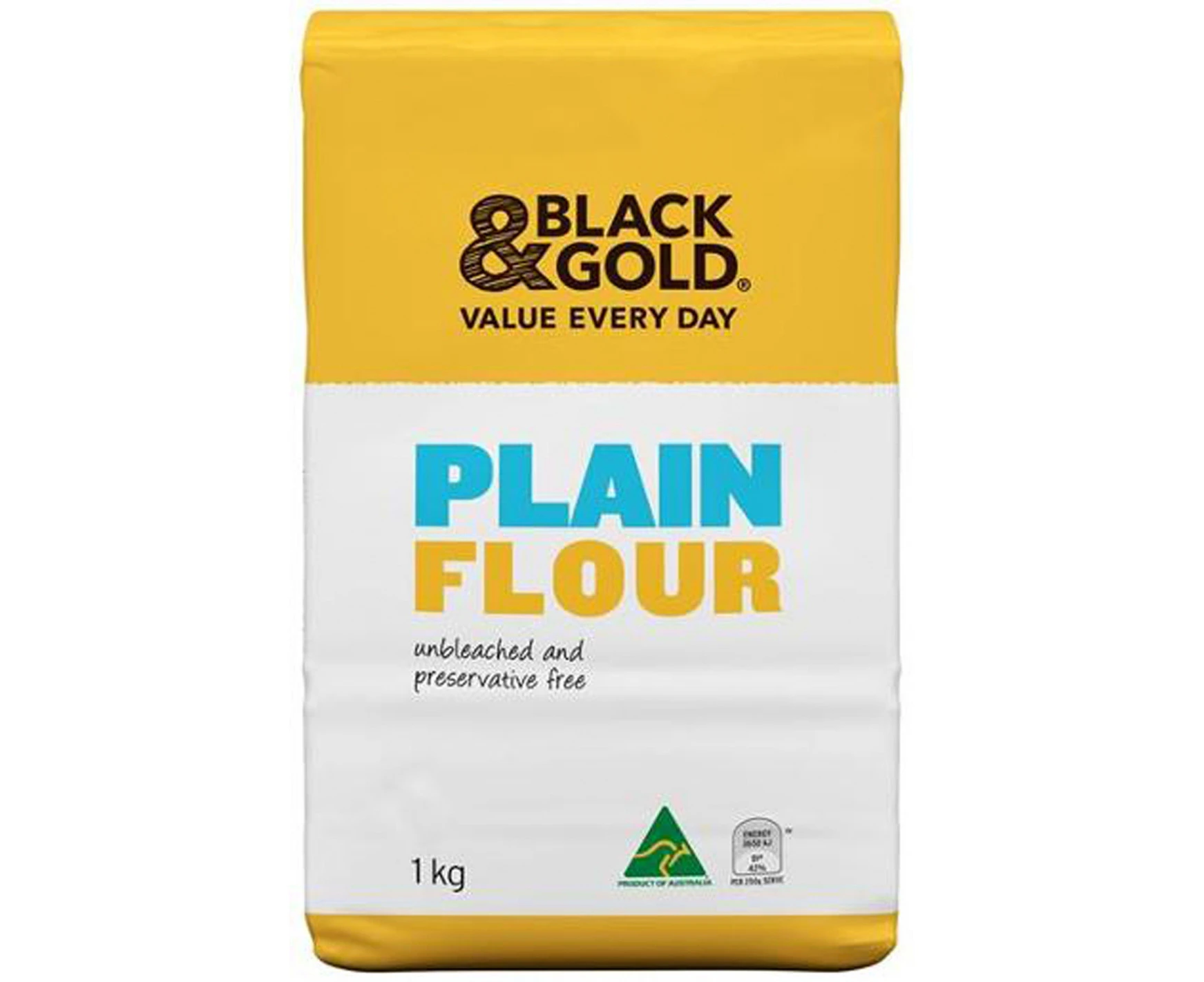 Black & Gold Plain Flour 1kg x 12