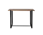 Levede High Bar Table Industrial Pub Table Dining Solid Wood Cafe Desk 120X50CM