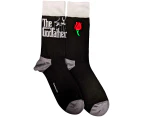 The Godfather Unisex Adult Logo Ankle Socks (Black/White/Grey) - RO5374