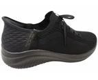 Skechers Womens Slip Ins Ultra Flex 3.0 Brilliant Path Shoes - Black Black