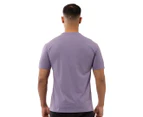 Russell Athletic Men's Arch Logo Tee / T-Shirt / Tshirt - Day Break
