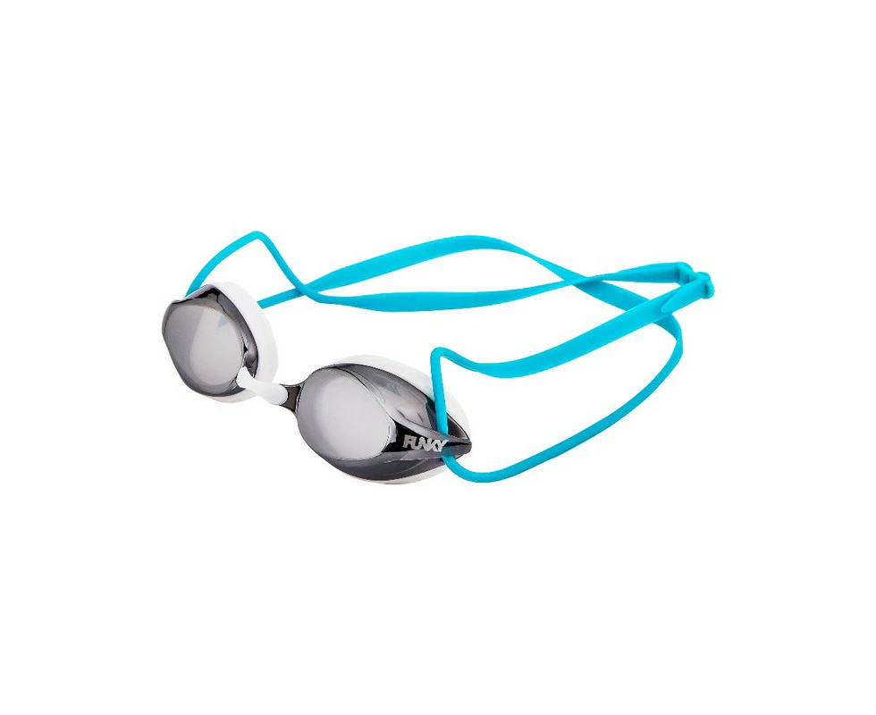 FUNKY Training Machine Swim Goggles - White Wash