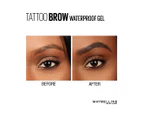 Maybelline Tattoo Studio Waterproof Brow Gel 6.8mL - 255 Soft Brown