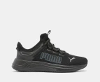 Puma Men's SoftRide Astro Slip-On Running Shoes - Black/Grey
