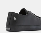 Grosby x Zoo York Mens' Printer Leather Sneakers - Black