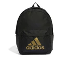 Adidas 27.5L Classic Badge of Sport Backpack - Black/Gold